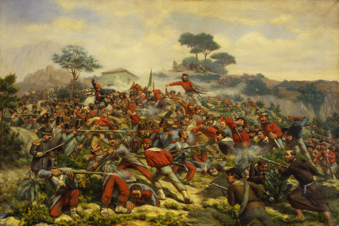 Giuseppe Garibaldi, protagonista della vicenda storica con Giuseppina Raimondi