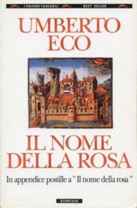 Il nome della rosa, Umberto Eco, sfida