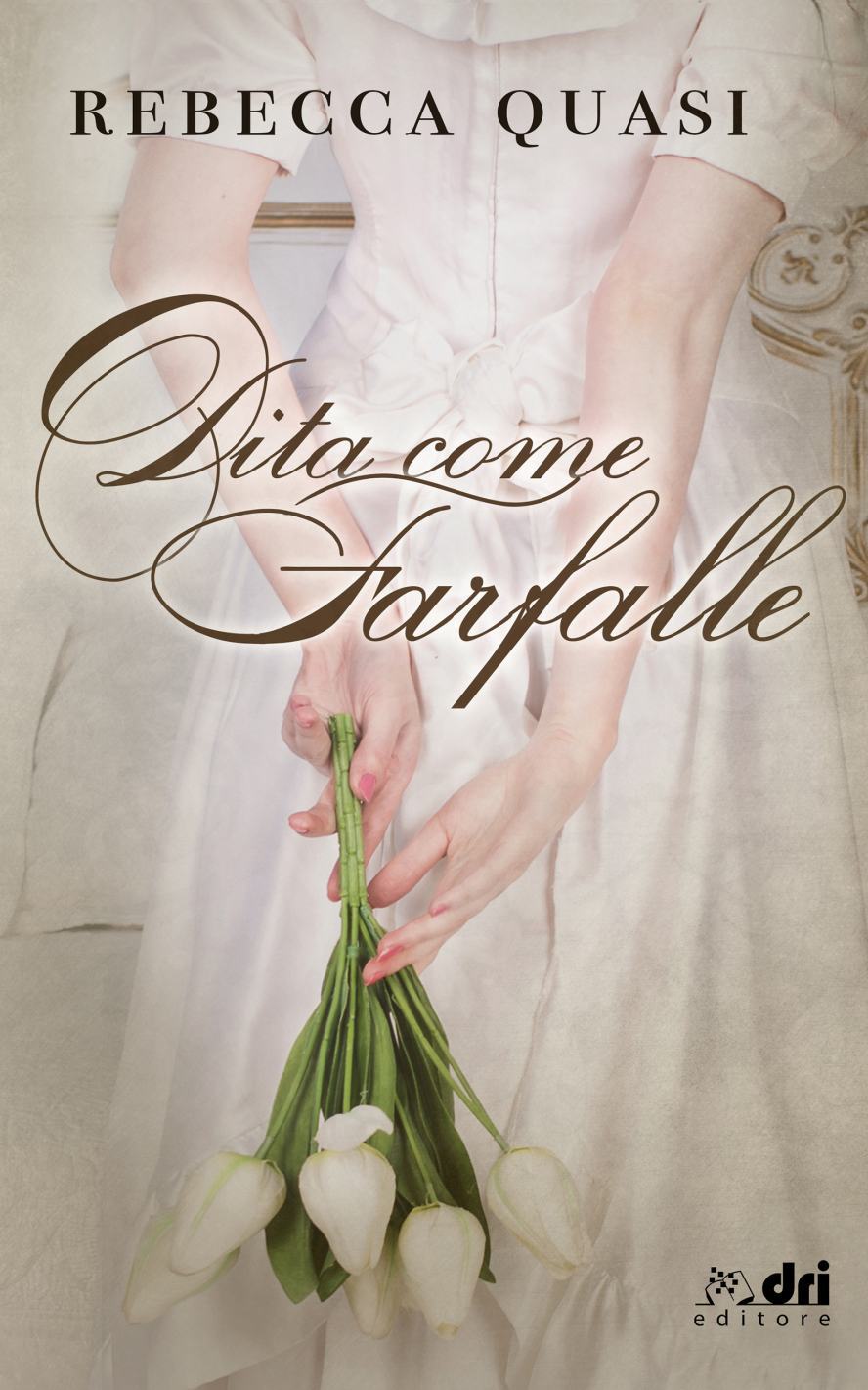Copertina di Dita come farfalle di Rebecca Quasi, primo libro della Saga dei Webster