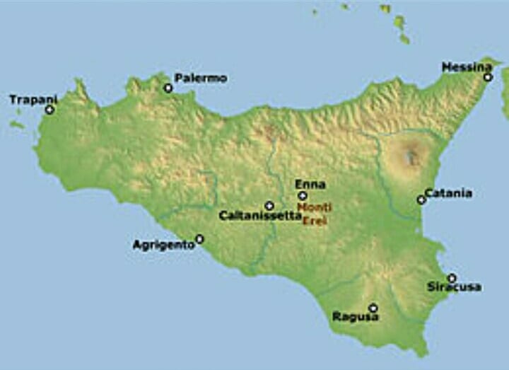 sicilia con provincie