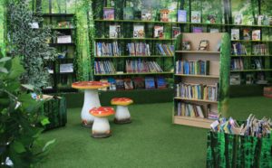 Corwalles junior school biblioteca, biblioteche per bambini