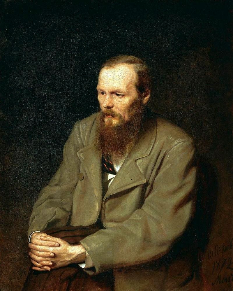 Ritratto di Fedor Dostoevskij autore dei Fratelli Karamazov