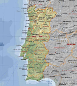 Portogallo cartina