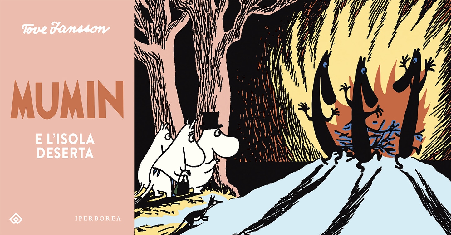 Mumin e l'isola deserta, una raccolta a fumetti ambientata nel mondo dei Mumin