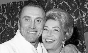 kirk douglas and anne buydens