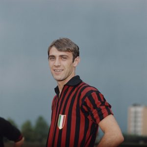 Pierino Prati Giocatore Milan 1970 campioni di sport