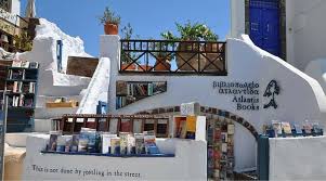 Biblioteche in spiaggia, Santorini