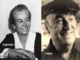 Pablo Neruda e Gabriela Mistral