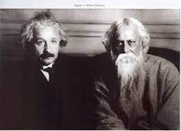 Rabindranah Tagore Albert Einstein