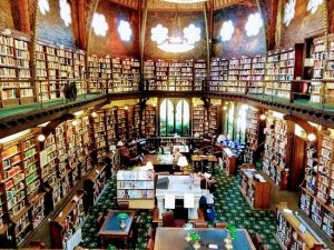 Oxford Union Library, interni