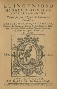 Don Chisciotte dell mancia Miguel de Cervantes libri dalla storia