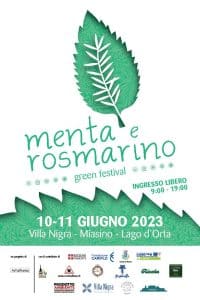 Menta e Rosmarino Lago D'orta Novara green festival