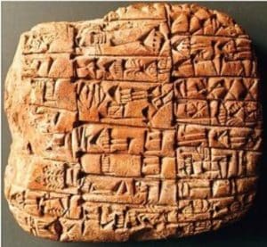 intelligenza artificiale per tradurre alfabeto cuneiforme