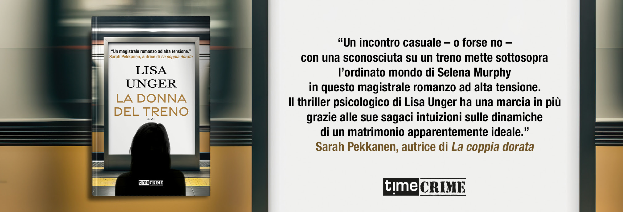 La donna del treno Lisa Unger Timecrime