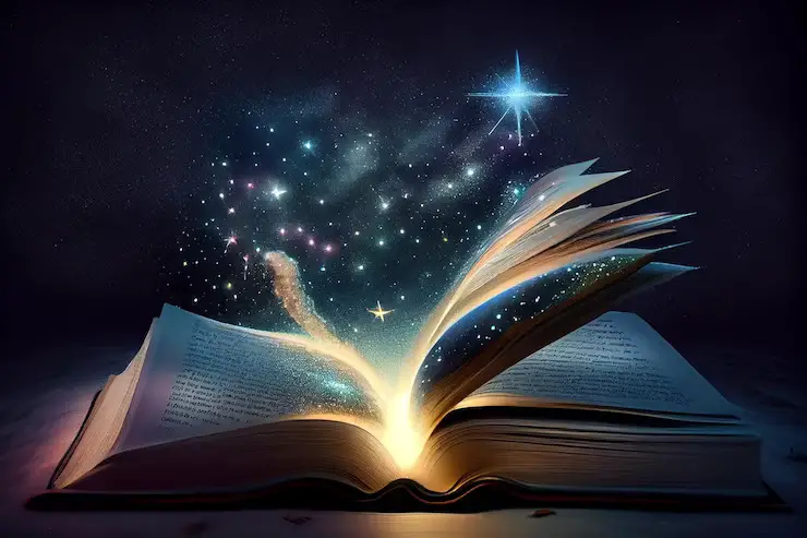 notte di san Lorenzo, libro e stelle