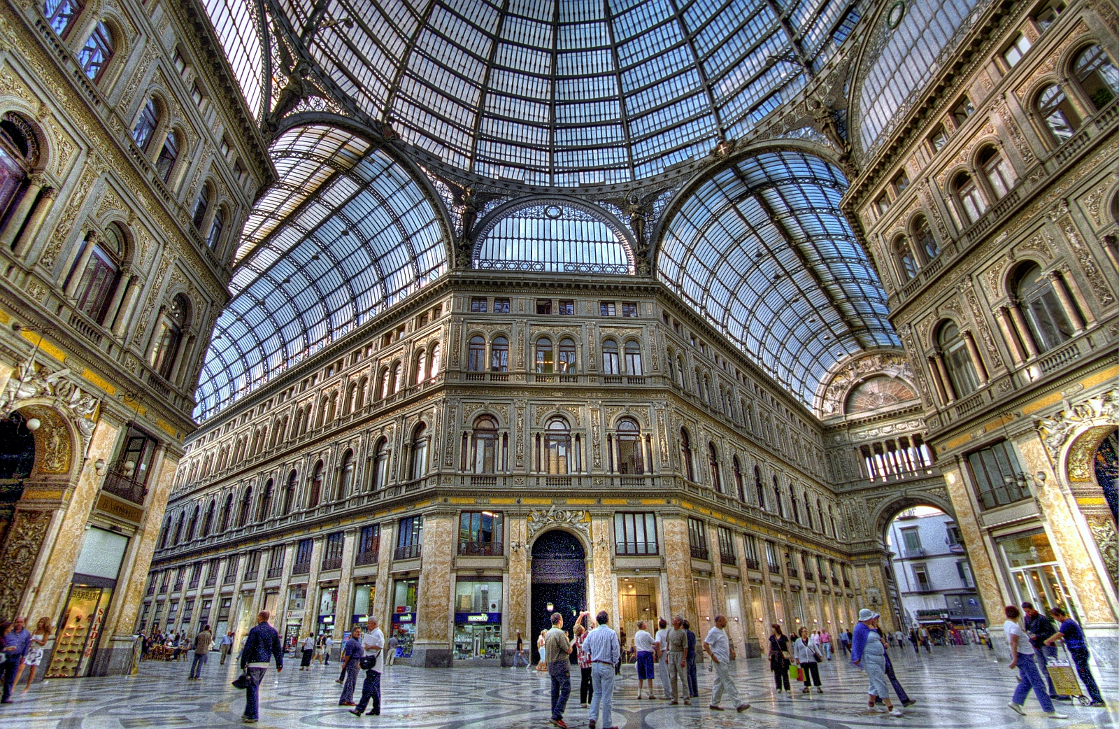 Galleria Umberto I a Napoli