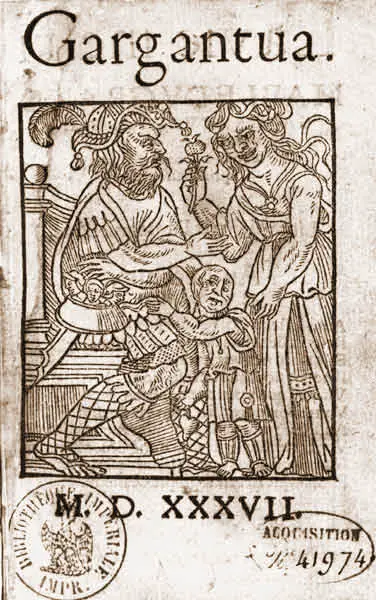 Gargantua e Pantagruele di Rabelais - Edizione 1537