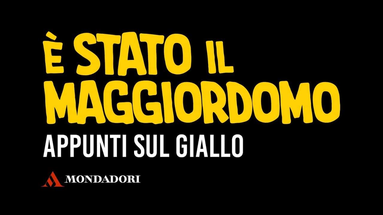 Il Giallo Mondadori approda su YouTube con il nuovo format: “È stato il maggiordomo”