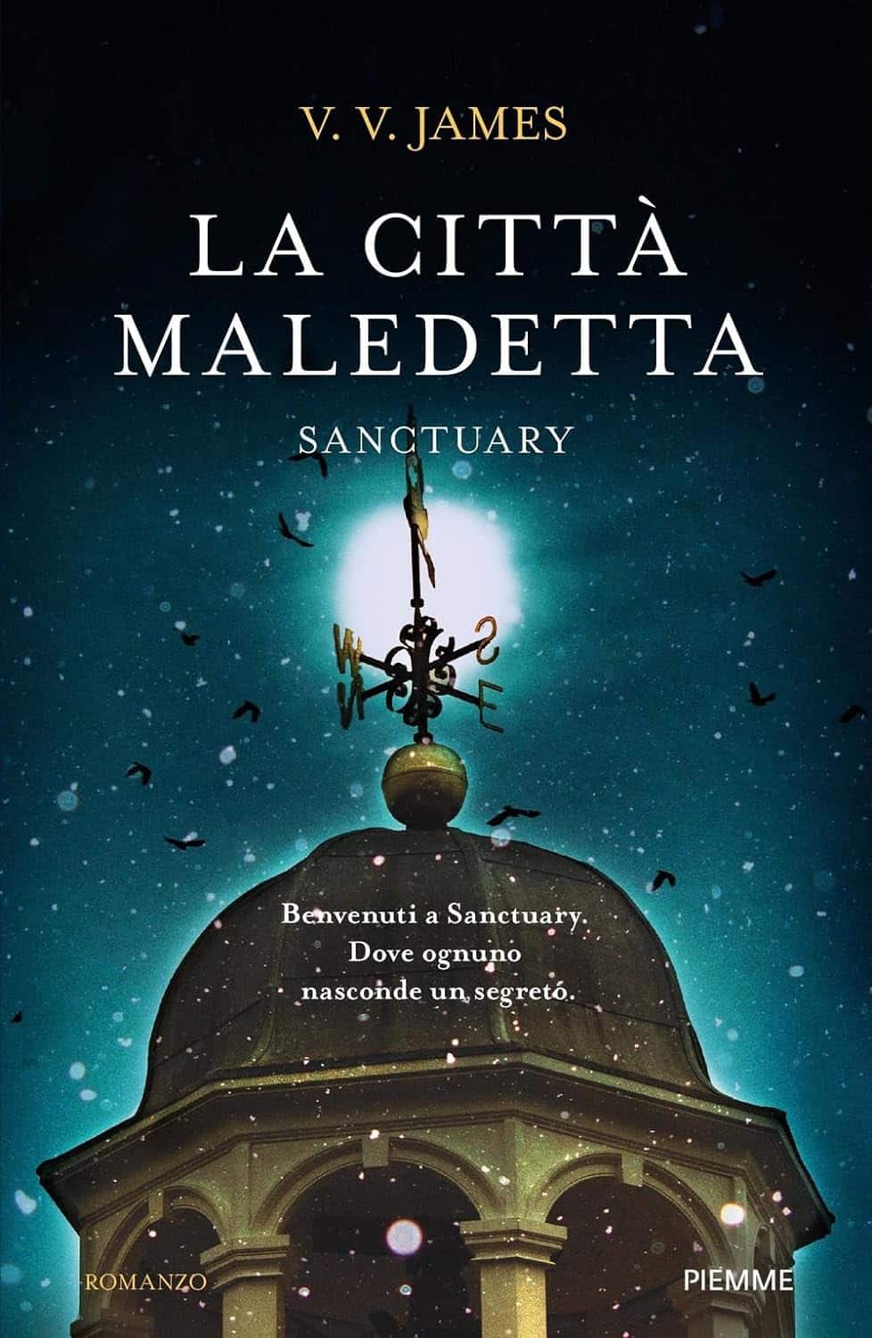 Novità in libreria: La città maledetta. Sanctuary di V.V. James