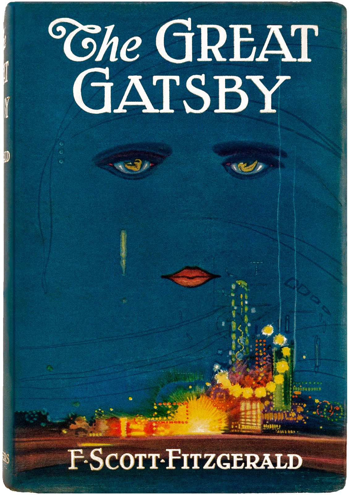 Copertina storica di The Great Gatsby di F. Scott Fitzgerald
