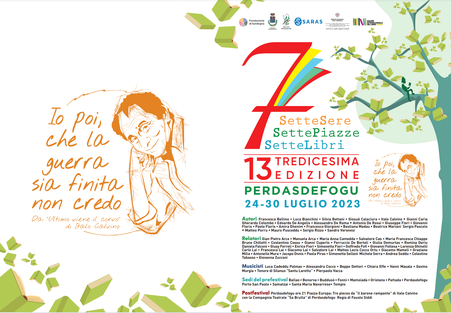 Un festival culturale per tutti: Sette Sere, Sette Piazze, Sette Libri