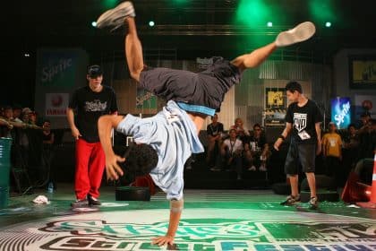 Breakdance freeze