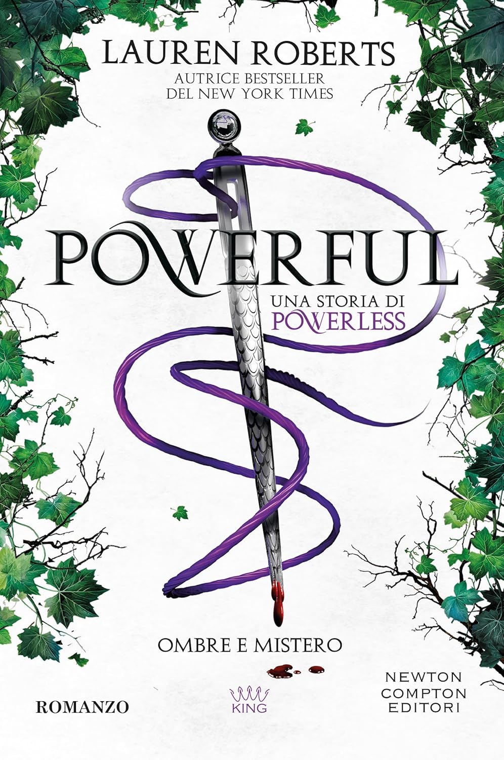 Copertina italiana di Powerful. Ombre e mistero di Lauren Roberts
