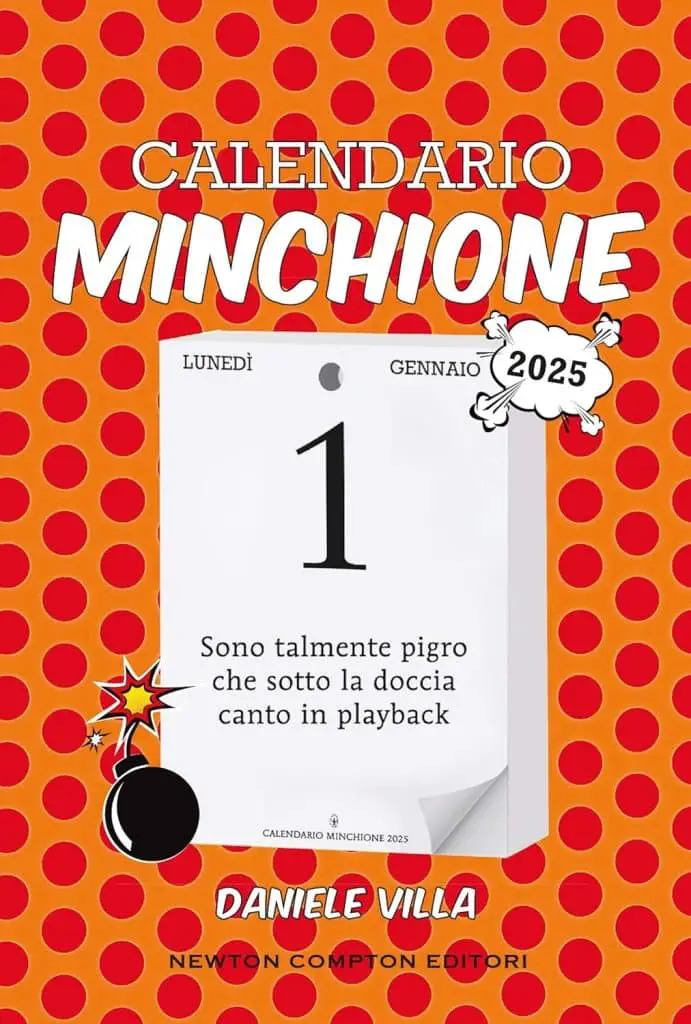 Calendario minchione 2025 di Daniele Villa