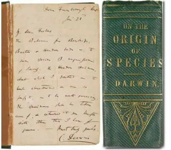 origine della specie charles darwin