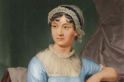 Ritratto di Jane Austen, autrice di Orgoglio e pregiudizio