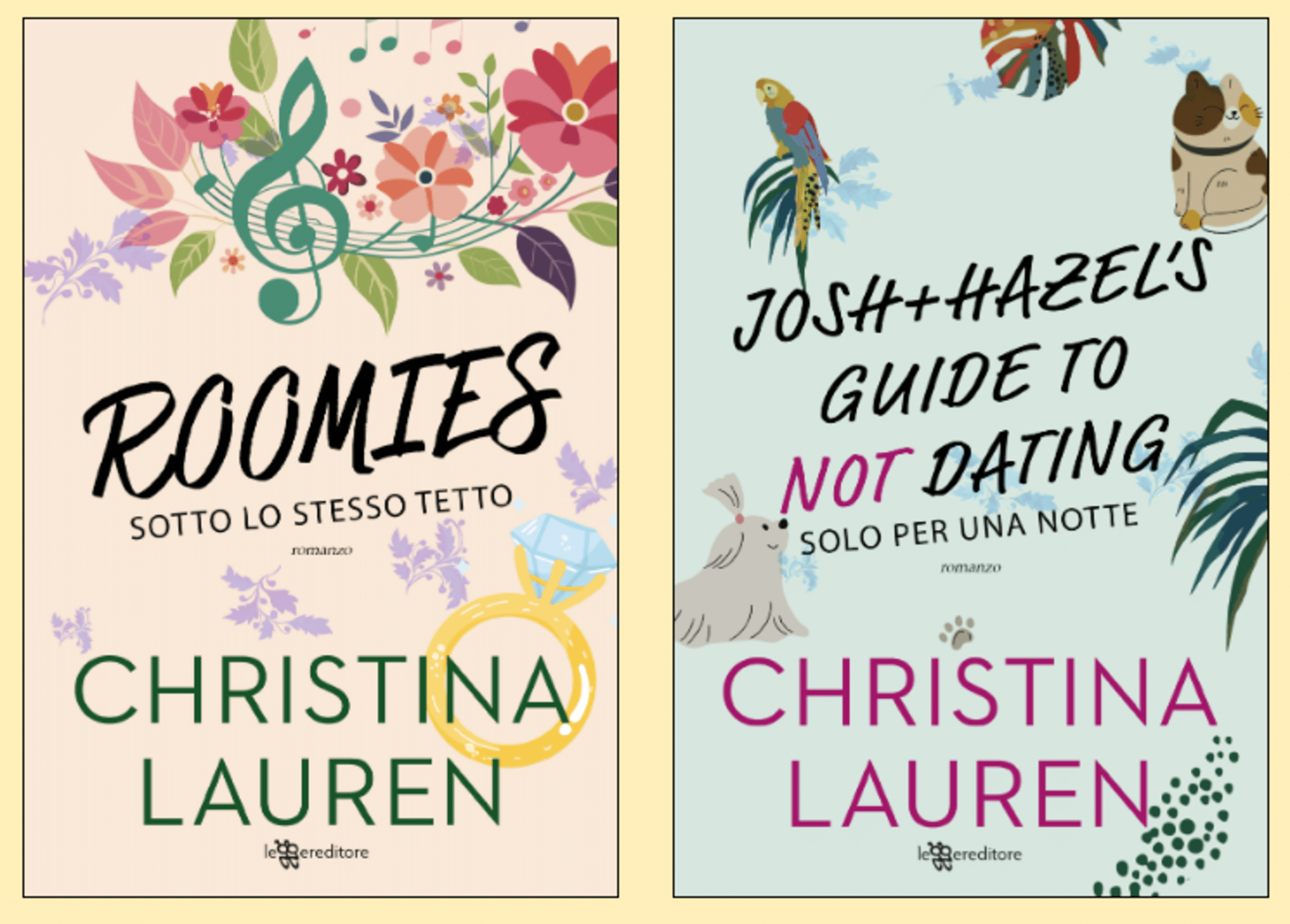 Ora disponibili le ristampe dei libri di Christina Lauren