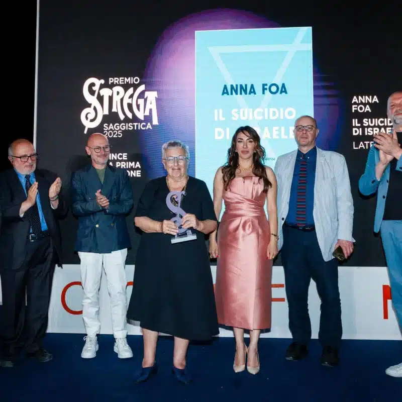 premio strega saggistica anna foa il suicidio di israele