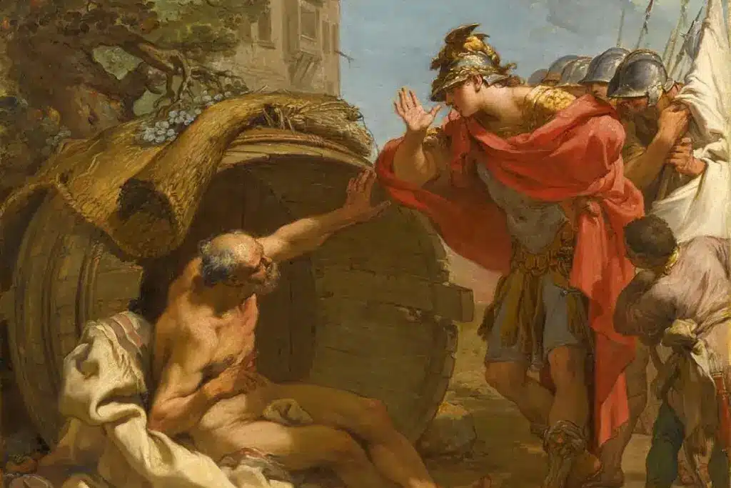 Diogene e Alessandro cinismo