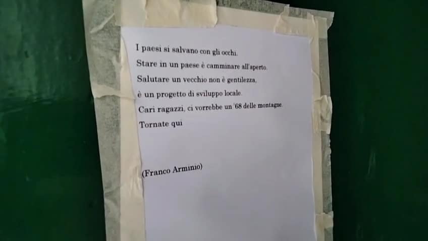franco arminio poesie
