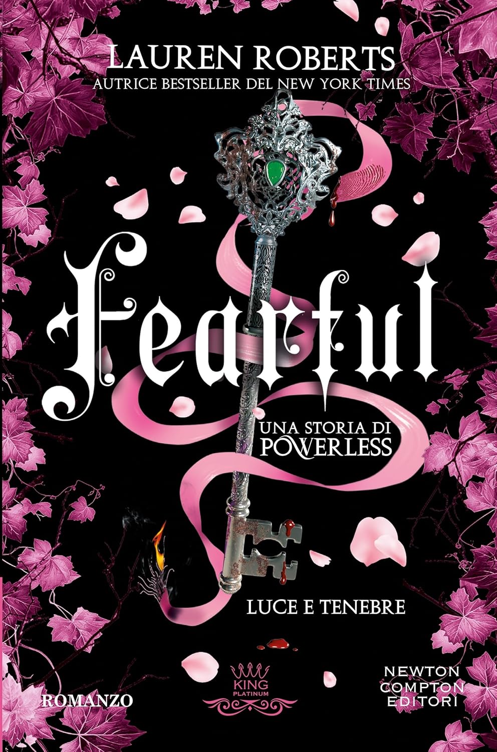 Copertina italiana di Fearful. Luce e tenebre di Lauren Roberts