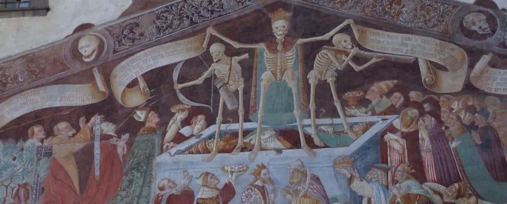 danza macabra paura della morte