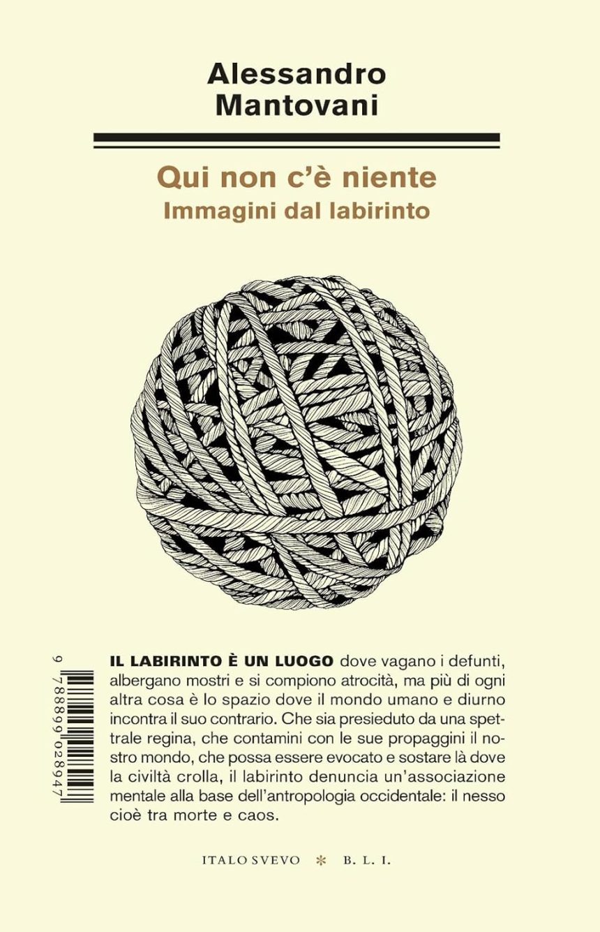 qui non c'è niente immagini dal labirinto alessandro mantovani italo svevo edizioni