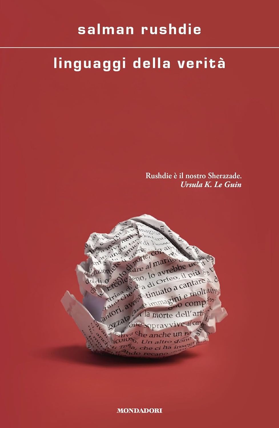 Novità in libreria: Linguaggi della verità di Salman Rushdie