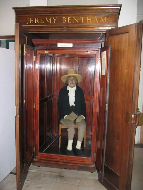 Jeremy Bentham Auto-Icona