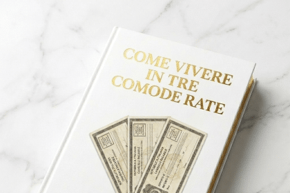 Come vivere in tre comode rate Stefano Labbia mockup