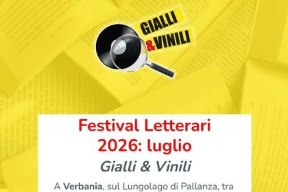 Gialli & Vinili 2026 a Verbania: date, location e perché unisce noir e musica