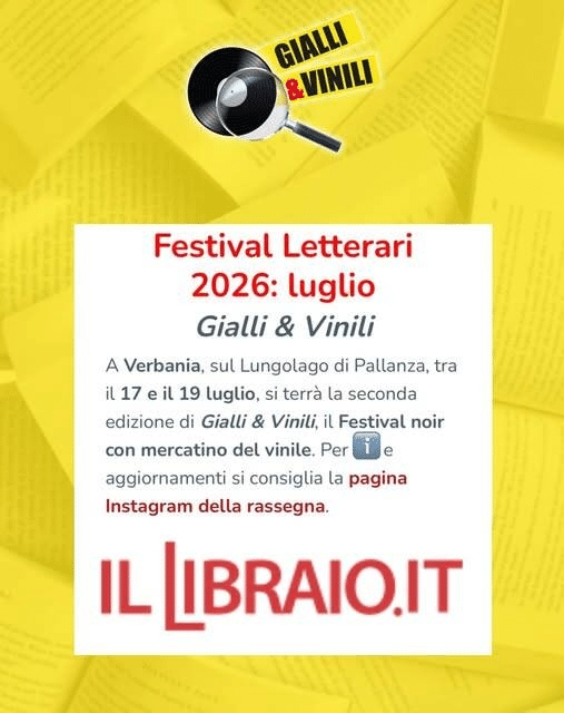 Gialli & Vinili 2026 a Verbania: date, location e perché unisce noir e musica