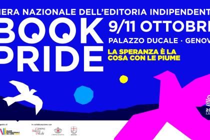 Book Pride Genova 2026: dal 9 all'11 ottobre a Palazzo Ducale