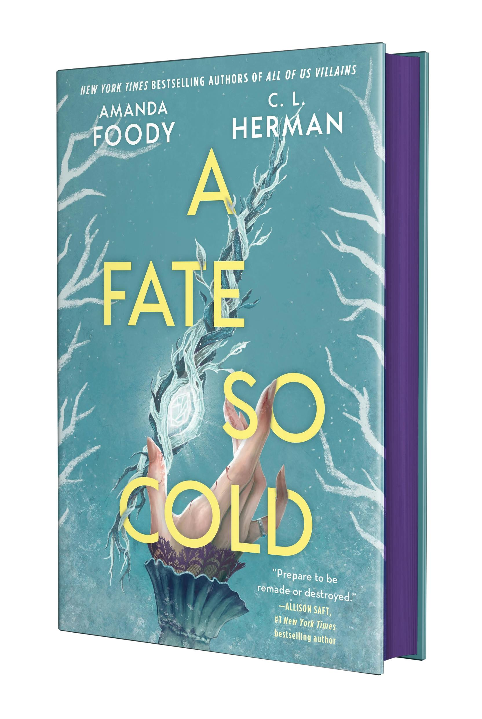 A Fate So Cold edizione hardcover di Amanda Foody e C. L. Herman