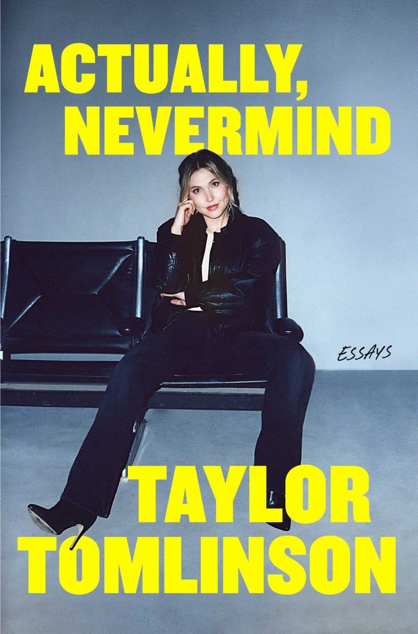 Actually, Nevermind di Taylor Tomlinson, copertina ufficiale