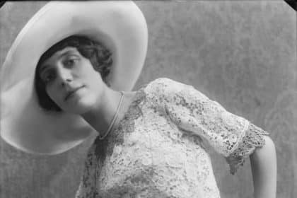 Amalia Guglielminetti fotografata da Mario Nunes Vais