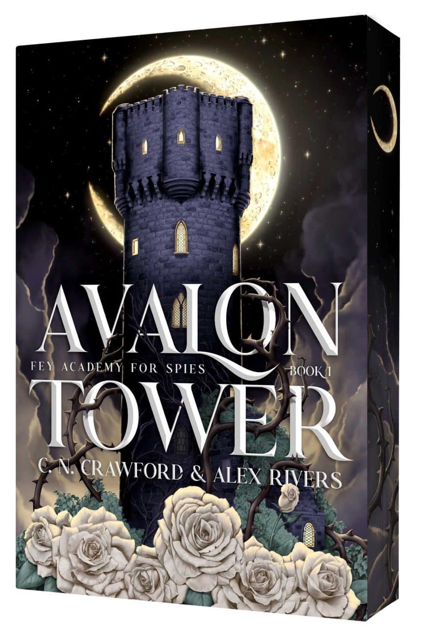 Copertina di Avalon Tower di C. N. Crawford e Alex Rivers