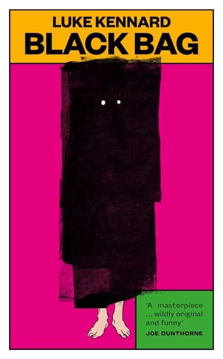 Black Bag di Luke Kennard, copertina