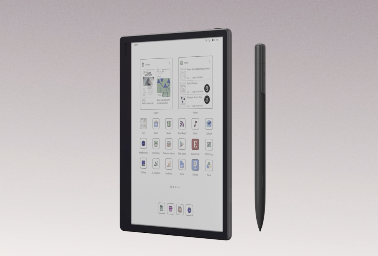 BOOX Note Mini C e-reader Android con display E Ink Kaleido 3