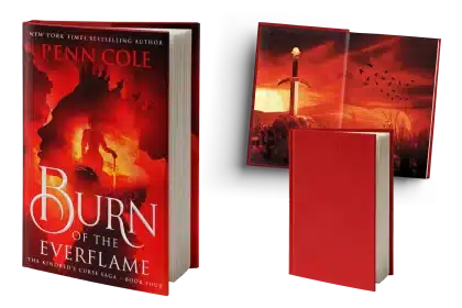 Burn of the Everflame di Penn Cole, quarto libro della Kindred's Curse Saga